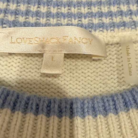 LoveShackFancy Dolana Crop Pullover Sweater - Picture 8 of 14